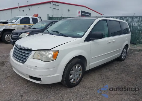2009 Chrysler Town & Country Lx из США, поврежденный, VIN 2A8HR44E19R659710